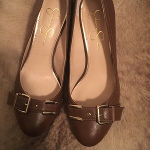 Like new wedge heel shoe worn once smoke free home